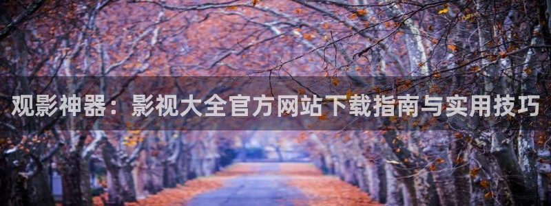 真不卡影院在线观看：观影神器：影视大全官方网站下载指南与实用技巧